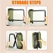 Outdoor Zipper Pack Camping Chair Foldable Backpack Stool | https://www.bestnamebadges.com
