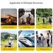 Outdoor Zipper Pack Camping Chair Foldable Backpack Stool | https://www.bestnamebadges.com