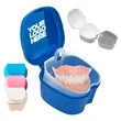 Dental Denture Case Strainer Cleaner Box | https://www.bestnamebadges.com
