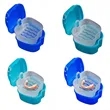 Dental Denture Case Strainer Cleaner Box | https://www.bestnamebadges.com