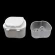 Dental Denture Case Strainer Cleaner Box | https://www.bestnamebadges.com