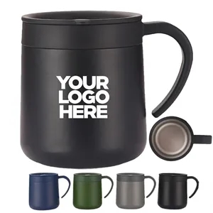 12oz.Thermal Cups for hot cold drinks Office Vacuum