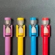 Creative Hourglass Timer Ballpoint Pen For Promotion | https://www.bestnamebadges.com