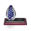Expedia Award on Rosewood Base | https://www.bestnamebadges.com