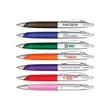 Union Printed - Color Wave Click Ballpoint Pen with 1-Color  | https://www.bestnamebadges.com