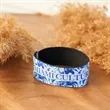 Custom Full Color 1" Neoprene Wristbands | https://www.bestnamebadges.com