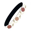 Custom Full Color 1/2" Neoprene Wristbands | https://www.bestnamebadges.com