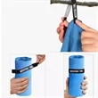 Quick Dry Sand-Free Microfiber Towel with Travel Pouch | https://www.bestnamebadges.com