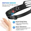 Waterproof Super Bright Intelligent Sensor Head Torch | https://www.bestnamebadges.com