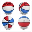 Custom  Rubber Basketball Size 5 | https://www.bestnamebadges.com