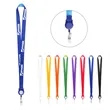 Custom Polyester Lanyard Combo with Retractable Badge Reel | https://www.bestnamebadges.com