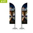 9' Feather Flag Kit-Double Sided With Cross Base&Water Bag | https://www.bestnamebadges.com