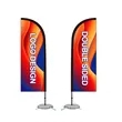 9' Feather Flag Kit-Double Sided With Cross Base&Water Bag | https://www.bestnamebadges.com