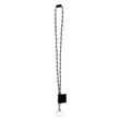 Nylon Breakaway Rope Lanyard W/ Split Ring and Metal Crimp | https://www.bestnamebadges.com