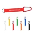 3/4" Polyester Carabiner Lanyard Keychain Strap W/ Keyring | https://www.bestnamebadges.com