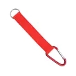 3/4" Polyester Carabiner Lanyard Keychain Strap W/ Keyring | https://www.bestnamebadges.com