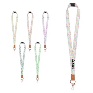 3/4" Polyester Breakaway Lanyard ID Badge Holder