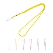 1/5" Nylon Colorful Rope Lanyards Cord W/ Swivel J Hook | https://www.bestnamebadges.com