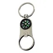 Compact Keychain With Built in Compass Custom Logo Available | https://www.bestnamebadges.com