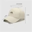 Customizable Baseball Cap With Logo Perfect for Branding | https://www.bestnamebadges.com