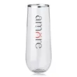 Reserv 9 oz. Plastic Stemless Flute | https://www.bestnamebadges.com