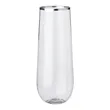 Reserv 9 oz. Plastic Stemless Flute | https://www.bestnamebadges.com