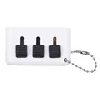Portable Golf Club Groove Cleaner Brush With Keychain | https://www.bestnamebadges.com