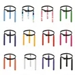 Flag Football Belts With 3 Detachable Pull Flags Set | https://www.bestnamebadges.com