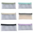 Transparent Matte Pencil Case With Zipper For Storage | https://www.bestnamebadges.com