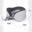 Memory Foam Travel Neck Pillow With Eye Mask Set | https://www.bestnamebadges.com