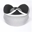 Memory Foam Travel Neck Pillow With Eye Mask Set | https://www.bestnamebadges.com
