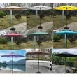 9FT Patio Market Table Gardon Umbrella | https://www.bestnamebadges.com