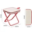Portable Foldable Lightweight Fishing Camping Stool | https://www.bestnamebadges.com