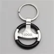 Metal Car Steering Wheel Key Ring | https://www.bestnamebadges.com