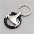 Metal Car Steering Wheel Key Ring | https://www.bestnamebadges.com