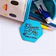 Hexagonal Custom Buttons | https://www.bestnamebadges.com