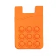 Silicone Card Holder With Fidget Bubbles | https://www.bestnamebadges.com