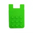 Silicone Card Holder With Fidget Bubbles | https://www.bestnamebadges.com