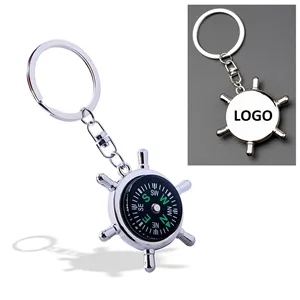 Mini Compass Keychain For Outdoor Adventures