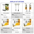 10 Ft Trade Show Display Kit - Curved Back Wall | https://www.bestnamebadges.com