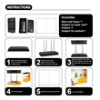 10 Ft Trade Show Display Kit - Curved Back Wall | https://www.bestnamebadges.com