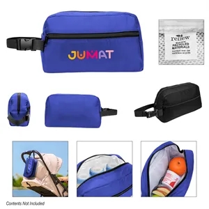 Audrey rPET 4 Can Cooler Pouch | https://www.bestnamebadges.com