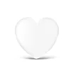 Heart-shaped Custom Button | https://www.bestnamebadges.com