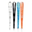3/4" Dye Sublimation Polyester Lanyard For ID Badge | https://www.bestnamebadges.com