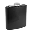 6oz. Matte Powder Coated Stainless Steel Flask | https://www.bestnamebadges.com