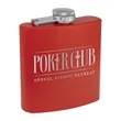 6oz. Matte Powder Coated Stainless Steel Flask | https://www.bestnamebadges.com