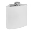 6oz. Matte Powder Coated Stainless Steel Flask | https://www.bestnamebadges.com