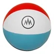 Beach Ball theme Stress Reliver w/ Custom Imprint | https://www.bestnamebadges.com