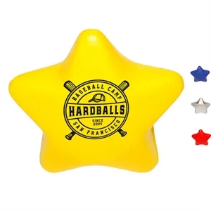 Star Shaped Stress Reliever Balls w/ Custom Logo