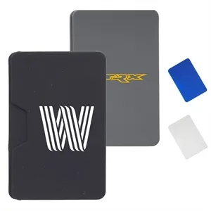USA Silicone Adhesive Phone Wallet w/ Dual Pocket | https://www.bestnamebadges.com